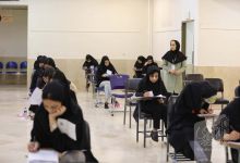 گزارش تصویری آزمون کارشناسی روز اول